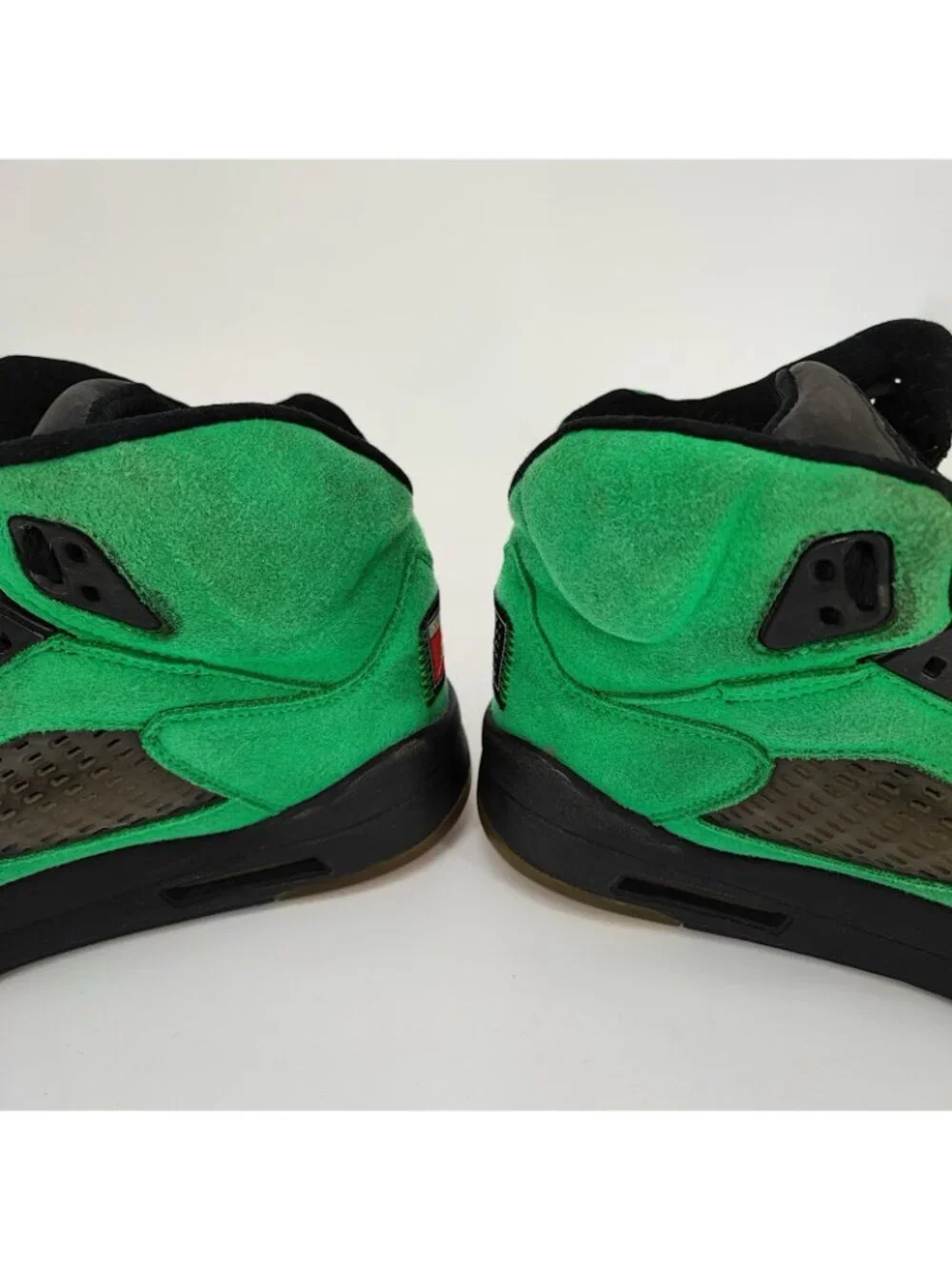 Nike Air Jordan 5 Retro SE Oregon Men's Size 9.5 Shoes Suede Green CK6631-307